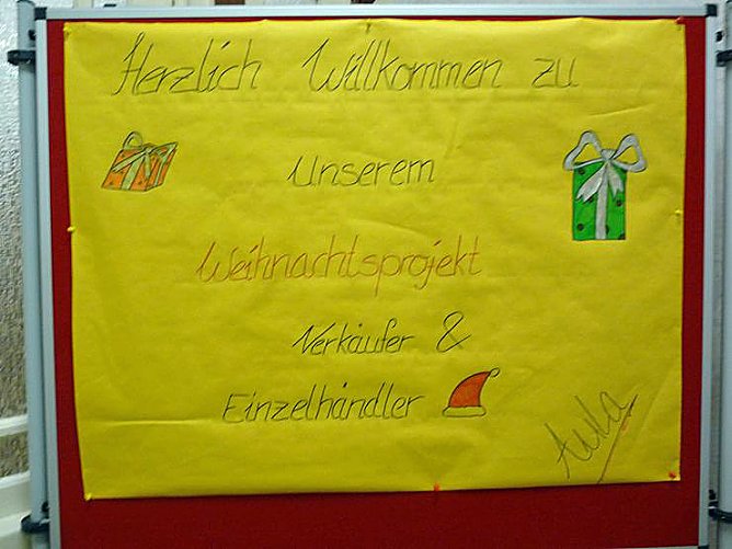 Weihnachtsprojekt gestartet (Foto: Karl-Heinz Herrmann) Weihnachtsprojekt gestartet (Foto: Karl-Heinz Herrmann)