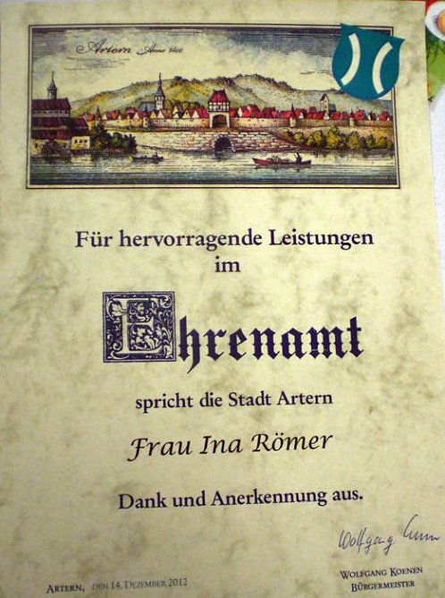 Ehrenamtsgala nun auch in Artern (Foto: Klaus Henze) Ehrenamtsgala nun auch in Artern (Foto: Klaus Henze)