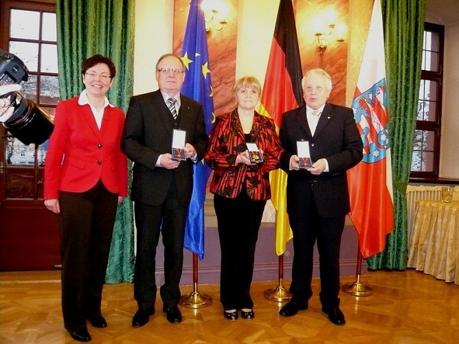 Wytrieckus geehrt (Foto: Edith Baars) Wytrieckus geehrt (Foto: Edith Baars)