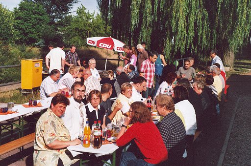 Sommerfest CDU Artern (Foto: Archiv CDU Artern)