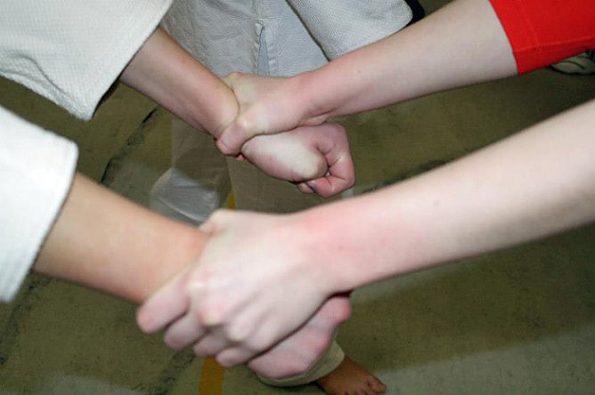 Schwei&szlig;, blaue Flecken und coole M&auml;dels (Foto: Andreas Reich)