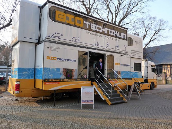 Spannendes BIOTechnikum (Foto: Karl-Heinz Herrmann)