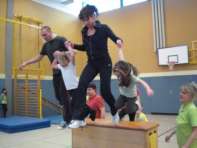 Keine sportlichen Leistungen? (Foto: Kindervilla Bad Frankenhausen) Keine sportlichen Leistungen? (Foto: Kindervilla Bad Frankenhausen)