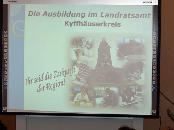 Tag der Berufe (Foto: Landratsamt Kyffh&auml;userkreis)