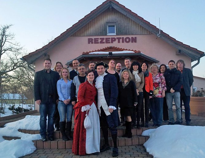 Th&uuml;ringentag vorbereitet (Foto: Ferienpark Feuerkuppe)