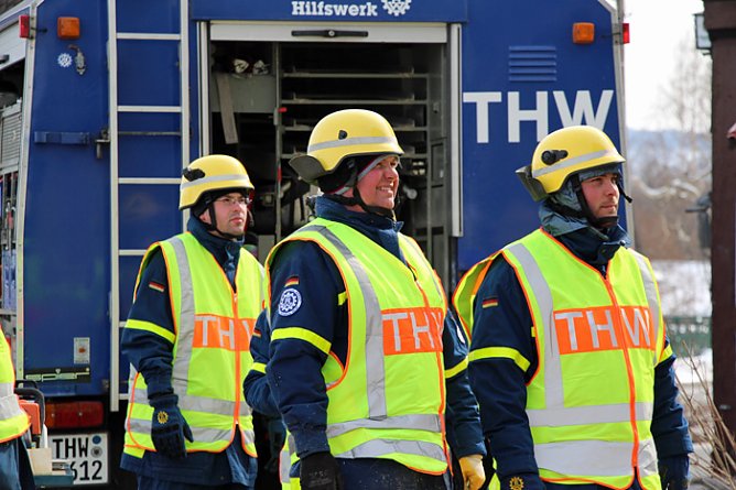 Folgeeinsatz f&uuml;r das THW (Foto: THW Ortsverband Sondershausen)