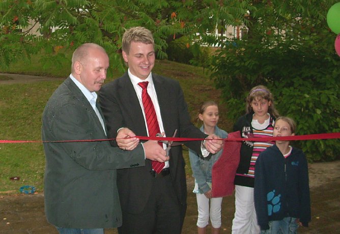 Er&ouml;ffnung gr&uuml;nes Klassenzimmer (Foto: Karl-Heinz Herrmann)