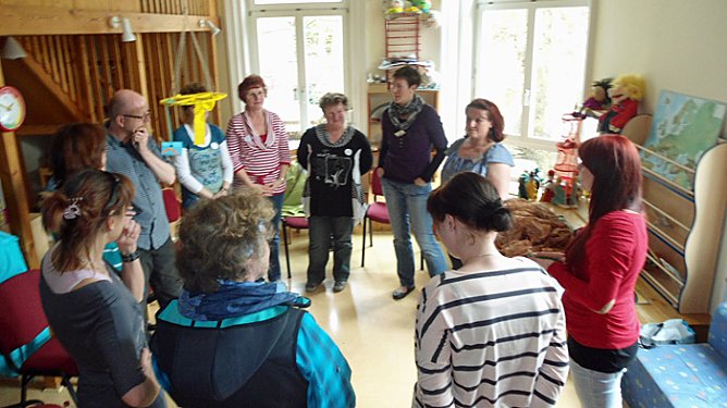 Kindervilla meets Kindervilla? (Foto: Kindervilla Bad Frankenhausen) Kindervilla meets Kindervilla? (Foto: Kindervilla Bad Frankenhausen)