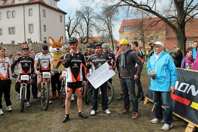 Am Rande des Kyffh&auml;user Berglauf ! (Foto: Domizil Bad Frankenhausen)