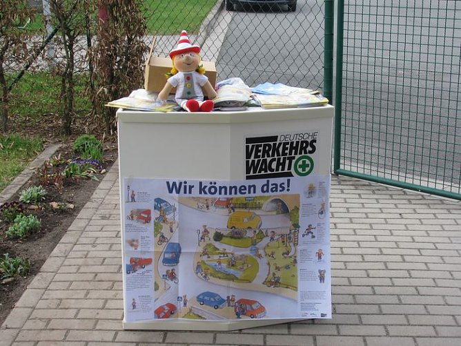 Spielend geschult (Foto: Verkehrswacht Artern)