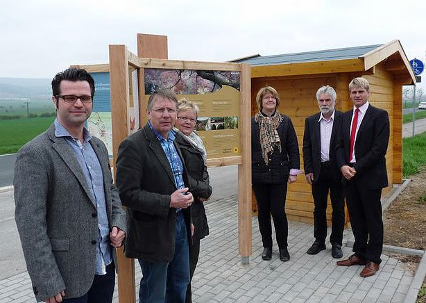 Neuer Info-Point (Foto: Karl-Heinz Herrmann)