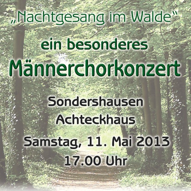 Romantik und Moderne im M&auml;nnerchorgesang (Foto: Albert-Fischer-Chorgruppe)