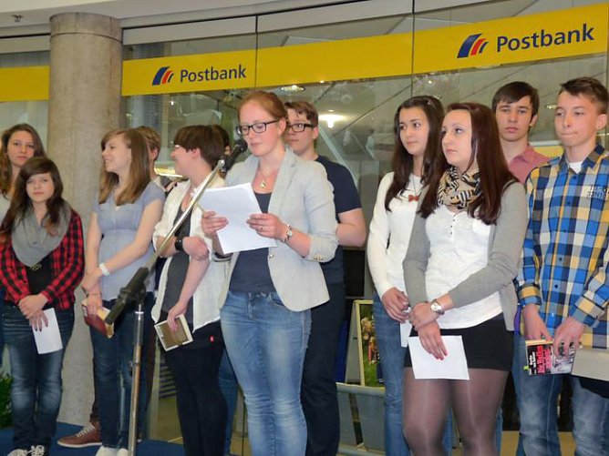 Zum 80.Gedenktag der B&uuml;cherverbrennung (Foto: Karl-Heinz Herrmann)