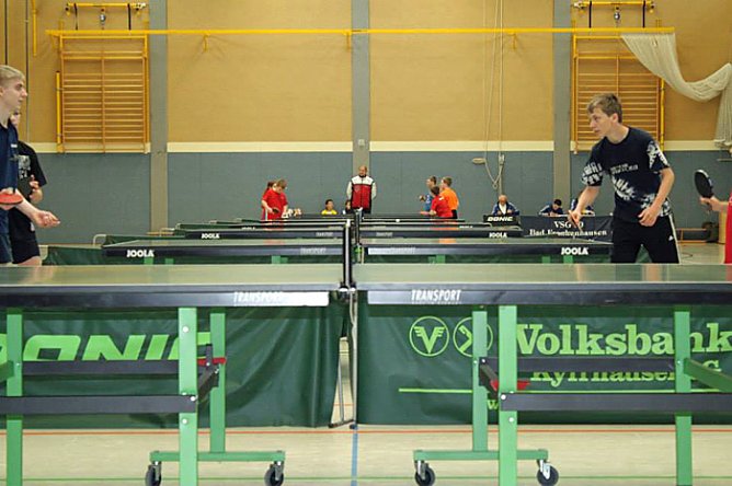 19. Kreisjugendspiele im Tischtennis (Foto: Andreas Reich) 19. Kreisjugendspiele im Tischtennis (Foto: Andreas Reich)