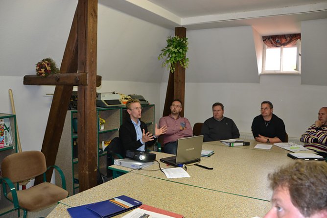 Aus dem Bauausschuss (Foto: Stadt Ebeleben) Aus dem Bauausschuss (Foto: Stadt Ebeleben)