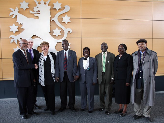 Sudanesische Parlamentarier zu Besuch (Foto: Th&uuml;ringer Landtag)