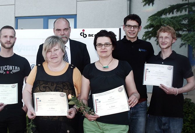 Ausgezeichnete Ideen (Foto: BIC Nordthüringen) Ausgezeichnete Ideen (Foto: BIC Nordthüringen)