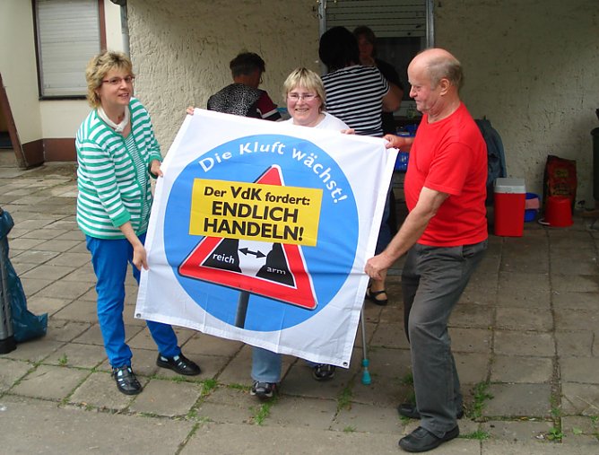 Gegen Altersarmut (Foto: Ina Römer) Gegen Altersarmut (Foto: Ina Römer)