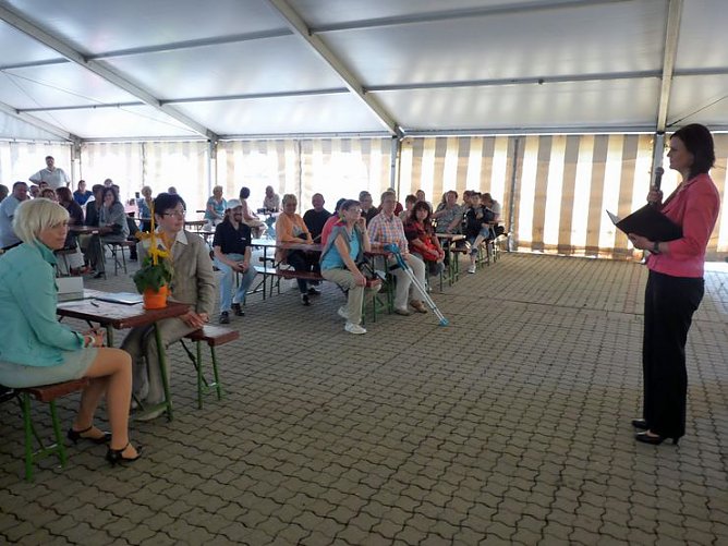 Auftakt am K&ouml;nigsstuhl (Foto: Karl-Heinz Herrmann)