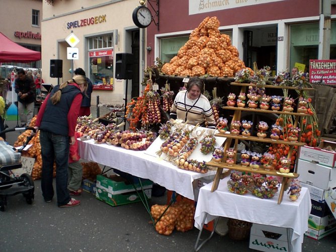Zwiebelmarkt Artern (Foto: Klaus Henze, Artern)