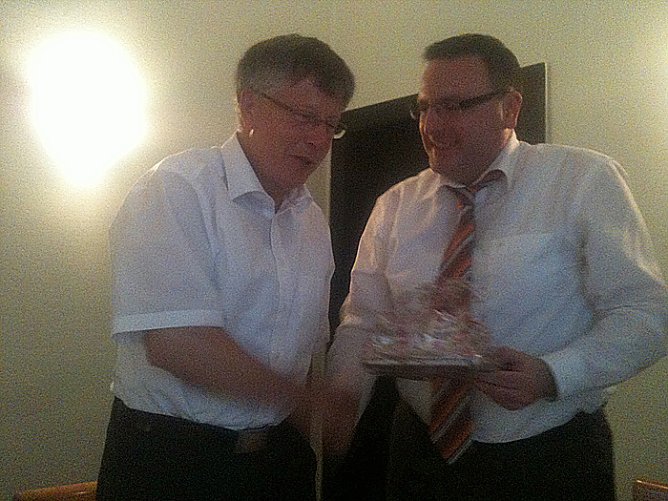 Erfahrungen ausgetauscht (Foto: CDU Kyffhäuserkreis) Erfahrungen ausgetauscht (Foto: CDU Kyffhäuserkreis)