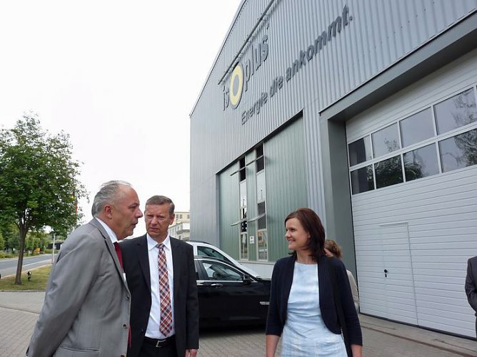 Machnig bei Isoplus (Foto: Karl-Heinz Herrmann) Machnig bei Isoplus (Foto: Karl-Heinz Herrmann)