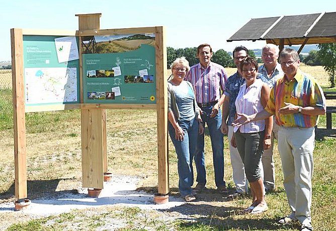 InfoPoint f&uuml;r Besucher (Foto: Martin Lindner)