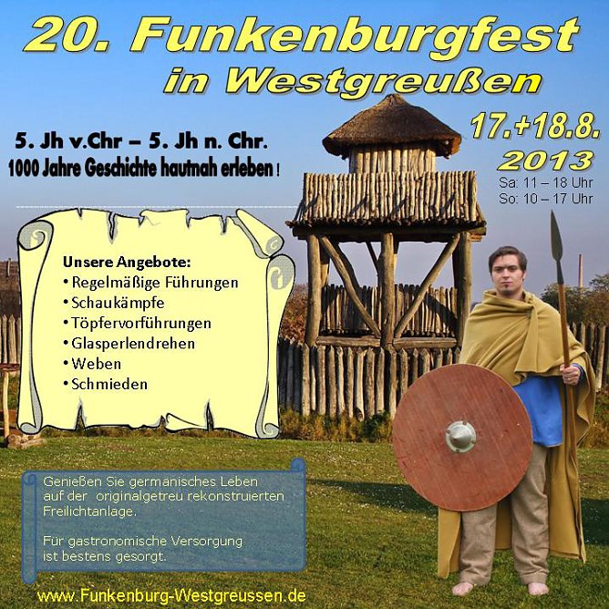 Bald ist es soweit! (Foto: Verein Funkenburg) Bald ist es soweit! (Foto: Verein Funkenburg)