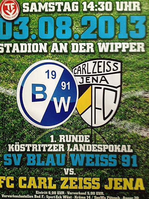 Neues vom Fu&szlig;ball (Foto: Blau-Wei&szlig; 91 Bad Frankenhausen)