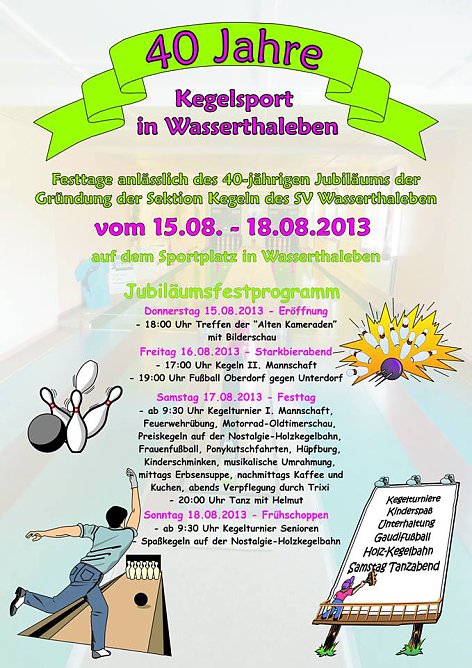 Nicht nur für Kegler (Foto: Manuel Wölbing) Nicht nur für Kegler (Foto: Manuel Wölbing)