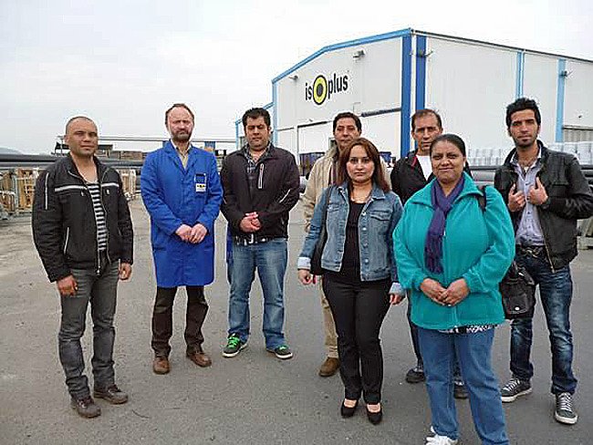 Unterstützung von Isoplus (Foto: VHS Kyffhäuserkreis) Unterstützung von Isoplus (Foto: VHS Kyffhäuserkreis)