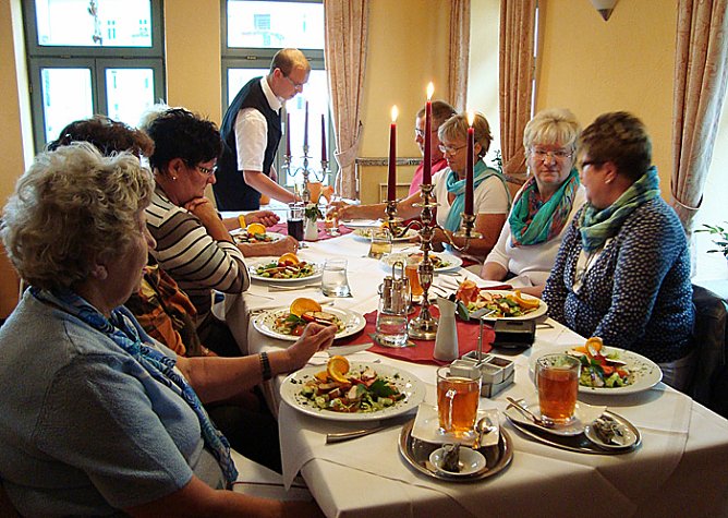 Wieder kulinarische Stadtf&uuml;hrung (Foto: Kyffh&auml;usertourismusverband)
