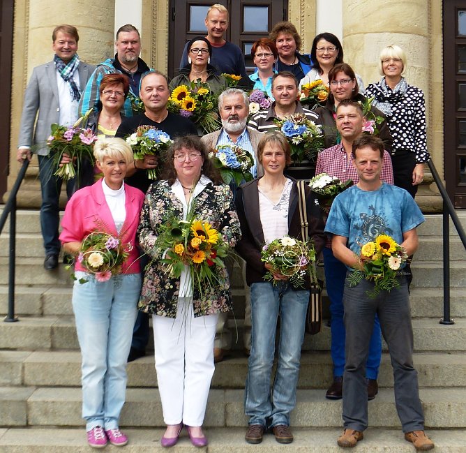 Jubilare (Foto: Theater Nordhausen) Jubilare (Foto: Theater Nordhausen)