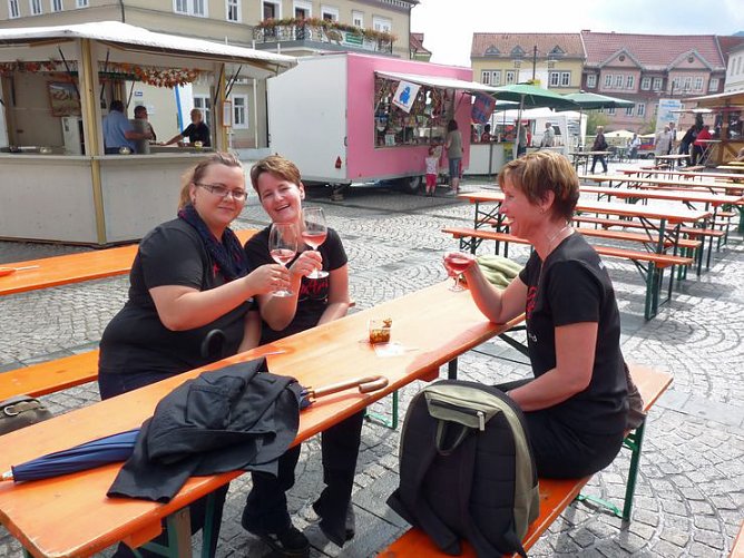 Mit uns kam die Sonne! (Foto: Karl-Heinz Herrmann) Mit uns kam die Sonne! (Foto: Karl-Heinz Herrmann)