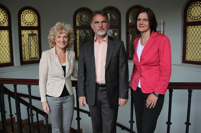 Keller, Zanker, Hochwind (Foto: J. Piper)