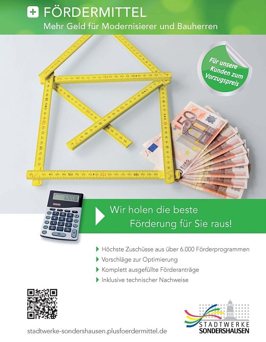 Thema Energieeffizienz (Foto: Stadtwerke Sondershausen)