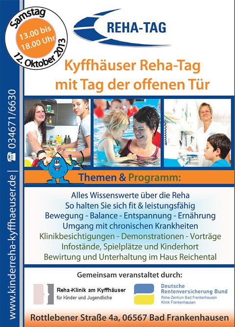 Reha-Tag mit großem Programm (Foto: Stadt Bad Frankenhausen) Reha-Tag mit großem Programm (Foto: Stadt Bad Frankenhausen)
