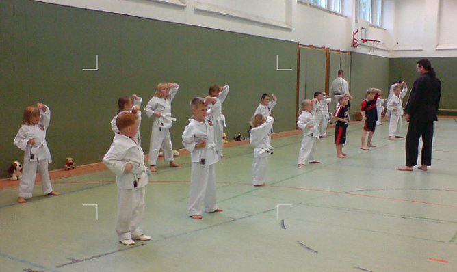 Junge Karate-Sportler (Foto: Uwe Pforr)