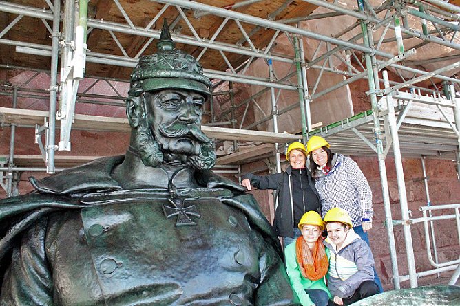 Besucheraudienz beim Kaiser Wilhelm I. (Foto: privat)