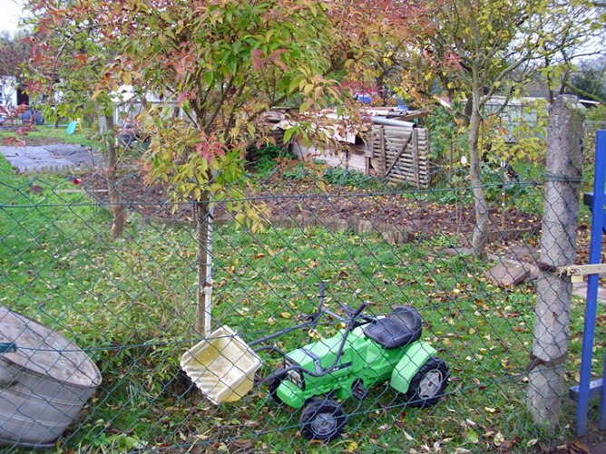 In Gl&uuml;ckauf Herbstarbeiten mit neuen Methoden? (Foto: Thomas Leipold)
