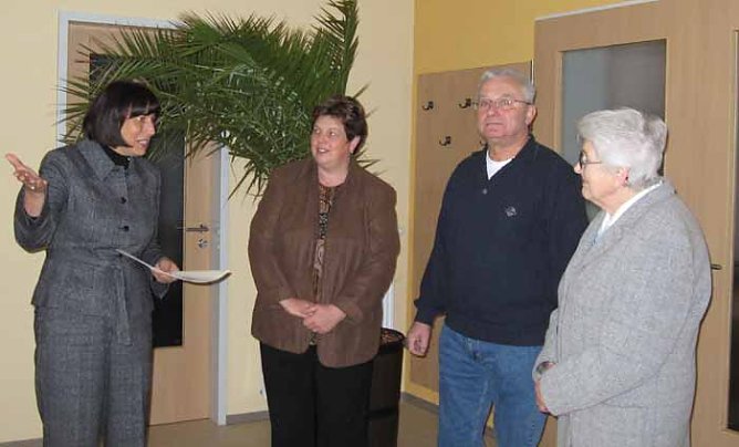Lottomittel&uuml;bergabe (Foto: B&uuml;ro Landtagsmitglied Gudrun Holbe)