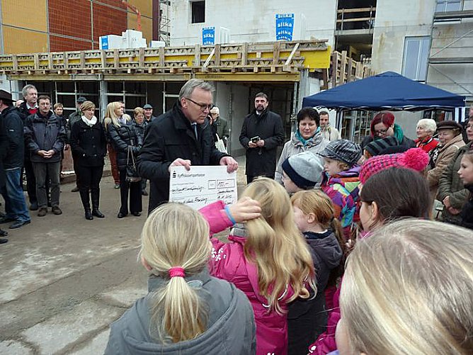 Richtfest in Sondershausen (Foto: Karl-Heinz Herrmann)