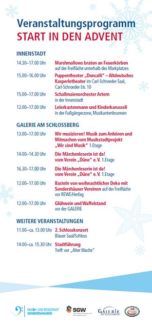 Start in den Advent (Foto: Stadt Sondershausen)