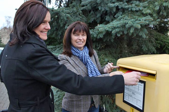 Aufforderung zur Wahl (Foto: Karl-Heinz Herrmann) Aufforderung zur Wahl (Foto: Karl-Heinz Herrmann)