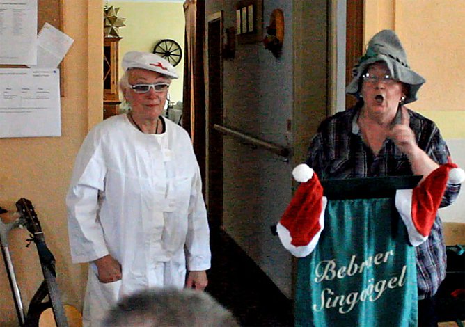 Weihnachtsmann im &Ouml;stertal (Foto: Karl-Heinz Herrmann)
