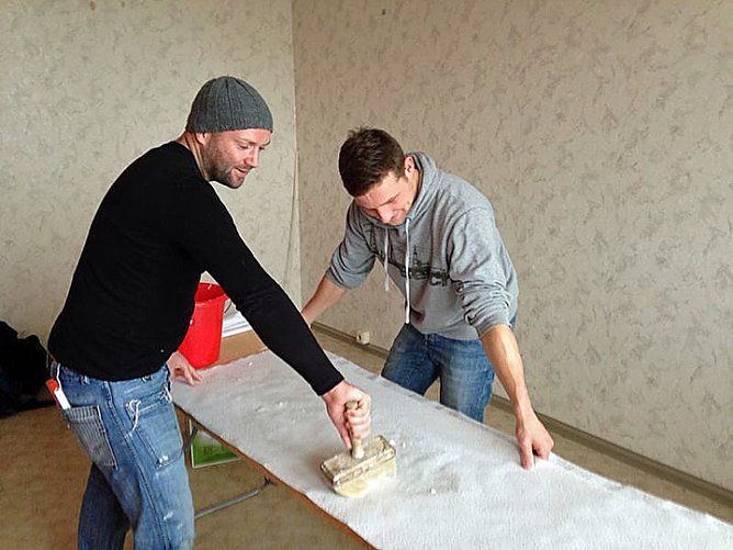 Wohnungen werden hergerichtet (Foto: Landratsamt Kyffh&auml;userkreis)