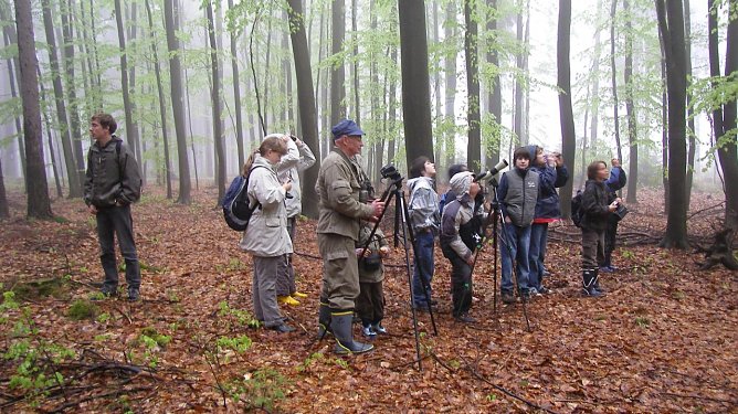 Gruppe bei F&uuml;hrung (Foto: D. Werner/Nabu)