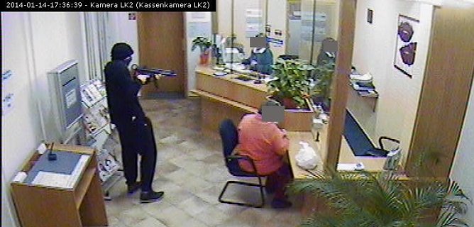 Bild der &Uuml;berwachungskamera (Foto: Polizei)