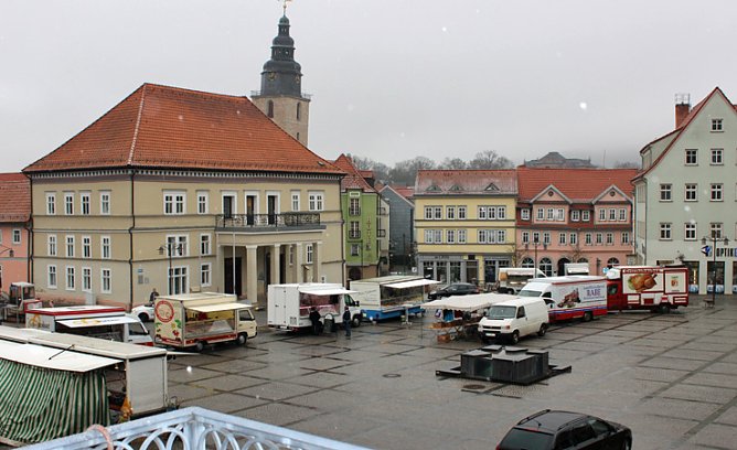 Markt heute (Foto: Karl-Heinz Herrmann)
