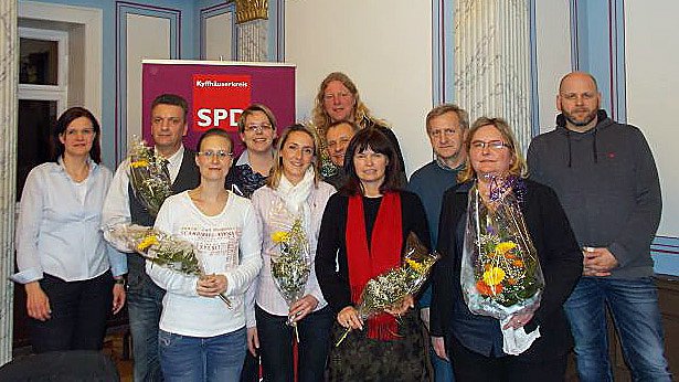SPD-Sondershausen mit neuem Vorstand (Foto: SPD Ortsverein Sondershausen)